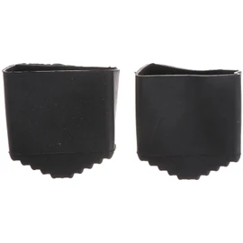 Rubber Base Ladder Feet 40 x 20 Foot Caps for Floor Stairs Ladder Feet 2 Pieces Rubber Ladder Feet - 40 x 20 Aluminium Ladder Replacement Non-Slip Protective Caps for Universal Ladders Aluminium