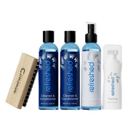 Complete Shoe Cleaning Kit - 2x Advanced Cleaning Solution, 1x Premium Stain Repellent, 1x White Shoe Paint, & Shoe Cleaning Brush For Suede, Leather, Canvas, and Mesh shoes and White Sneakers