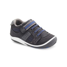 Stride Rite Baby Boys SRT SM Artie Sneaker, Grey, 3 Wide Infant
