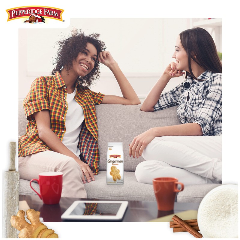 Pepperidge Farm Gingerman Cookies, 21 Ginger Cookies, 5 oz. Bag