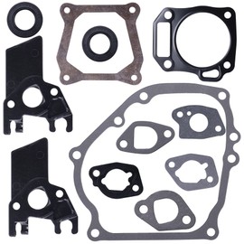 JINGKE Predator 212 cc Coleman Ct200u Gasket Kit for Honda GX200 GX160 225cc 212cc 200cc 160cc 168F 170F Engine Gasket Carburetor Air Filter Cylinder Head Muffler Crankcase Gaskets with Oil Seals