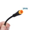 Ruimou 1Set KT-D12L 3Pin E-Bike PAS Magnetic Point Waterproof Pedal