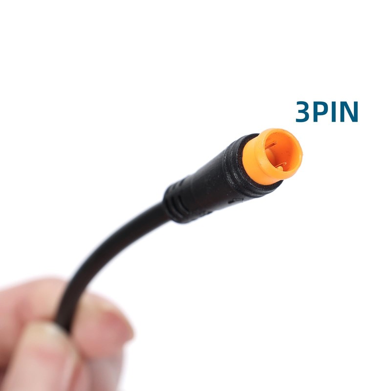 Ruimou 1Set KT-D12L 3Pin E-Bike PAS Magnetic Point Waterproof Pedal