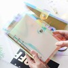 6 Holes Rainbow PVC Personal Organizer, Binder, 6 Holes, Planner,