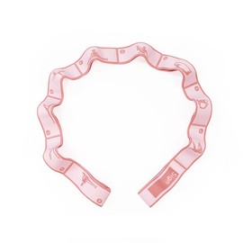 Kids Stretch Bands Dance Stretching Straps for Children New Elastic Band Can Write The Name Number Segment 8/10 Grids Yoga Straps Dance Resistance Belt Exercise Pilates Accessories (Pink, 10 Grids)