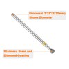 HARFINGTON 13pcs 325-400 Grits Diamond Grinding Bit 3.5mm Ball Head