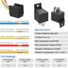Weasch 12V JD1914 80A Heavy Duty Relay with Harness, 5-Pin