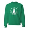 Go All Out XX-Large Kelly Mens UFO Capturing Bigfoot In
