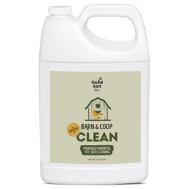 Good Salt Pet Barn & Coop Clean, Natural Pet-Friendly Daily Cleaner, Made in the USA, 1 Gallon Bottle