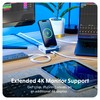 HyperDrive Flex MagCharge USB-C Hub — Qi Wireless Charger w/