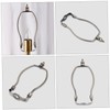 2 x Lighting Accessories Lamp Harps and Adapter Lamp Making