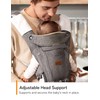 besrey Baby Carrier with Hip Seat Newborn to Toddler, 7-45lb,