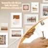 60pcs Picture Hanging Nails with Brass Heads – Masonry Pins