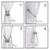 tex family Magnetic Curtain Stopper Smart © Tieback Buckle for