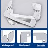 DECOHS 10 Pcs Wall Plate Spacer- Metal Flush Fit Device