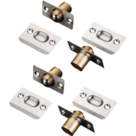 4 Uds Bolas Para Puerta De Armario Cierres Magnéticos Cerradura Francesa Pestillos Ocultos Ajustables Puertas Interiores Cierres Magnéticos Superiores Puertas