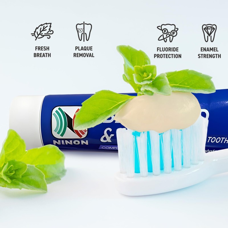 Black Seed & Moringa Toothpaste 6.5oz Each with 100% Deep