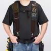 UMYLOV Tool Belt Suspenders for Men, Adjustable Padded Carpenter Tool