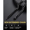 Cuban Chain Necklace for Mens Thorns Link Barbed Wire Collar