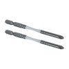 Super Slim Torsion Bit with Steps, Set of 2, #2X100