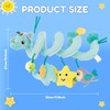 shaojian Spiral Pram Toy Cute Car Seat Toy for Babies