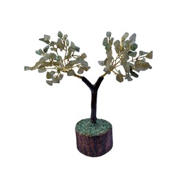 Green Aventurine Crystal Gemstone Tree Artificial Home Decor Crystal Tree Of Life Gift For Women & Men Spiritual 7 Inch