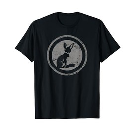 Minimalist Vintage Fennec Fox T-Shirt
