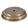 B&P Lamp® 5 Inch Antique Brass Finish Modern Style Spun