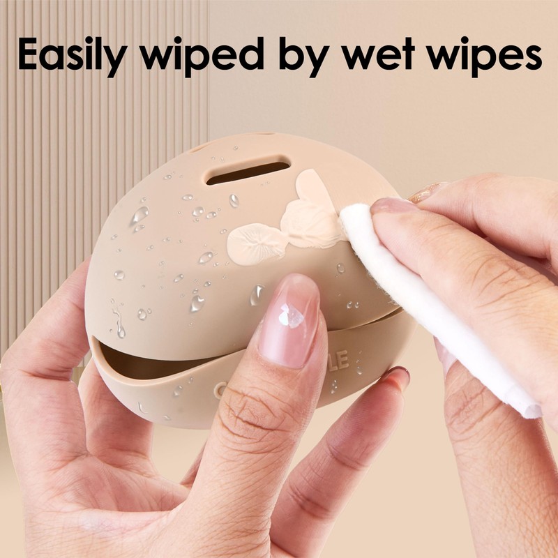 COOL-ANGLE 2Pcs Makeup Sponge Holder Silicone Beauty Sponge Holder Makeup