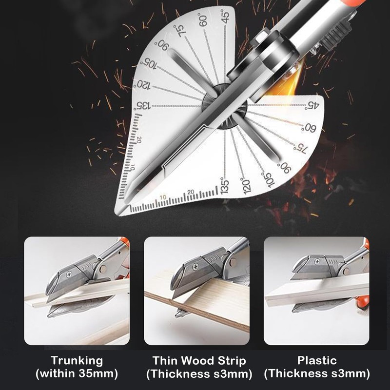 Mitre Shears, Angle Scissors 45 to 135 Degree Scissors for