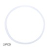 2PCS Juicer Accessories Sealing Ring Replacement Gaskets Rubber Seal Ring