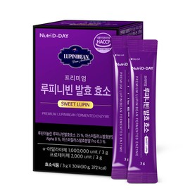 Nutri-D-Day Premium Rupini Bean Fermentation Enzyme 30 packets / 뉴트리디데이 프리미엄 루피니빈 발효 효소 30포