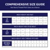 HexSizer Heavy Hex Nut, Bolt & Stud Gauge Tool &