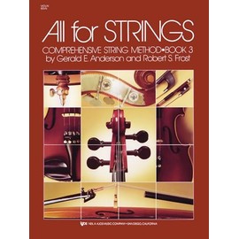 All for Strings Book 3 Violin