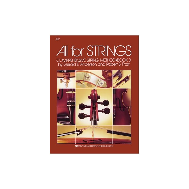 All for Strings Book 3 Violin