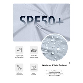 INBIKE Lightweight Cycling Vest for Men, Water Resistant Windproof Sleeveless Jacket, Breathable Reflective Cycling Running Golf Travel Grey 2XL