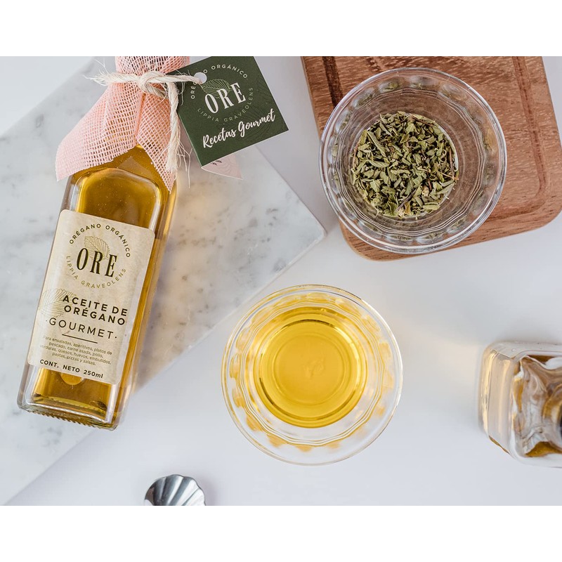 ACEITE DE OLIVA CON OREGANO GOURMET ORE 250 ml