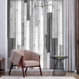 murando - Waterproof Puro Wallpaper - Waterproof Realistic Wallpaper without Pattern Repeat and Offset 10 m Non-Woven Wallpaper Roll Wall Wallpaper Photo Wallpaper - Wood Effect Boards f-A-0798-j-a