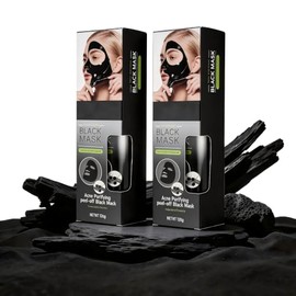 Mascarilla Carbón Activado 2 Tubos Puntos Negros Limpieza Poros 120g