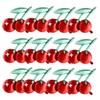 12 Pcs Cherry Balloons Foil Cherry Theme Summer Fruit Balloons