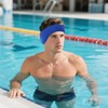 Swimming Headband to Hold Earplugs, Adjustable Swim Ear Band Waterproof,