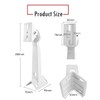 CTXSumTec 305mm/12" Aluminum Alloy CCTV Security Camera Corner Pole Wall