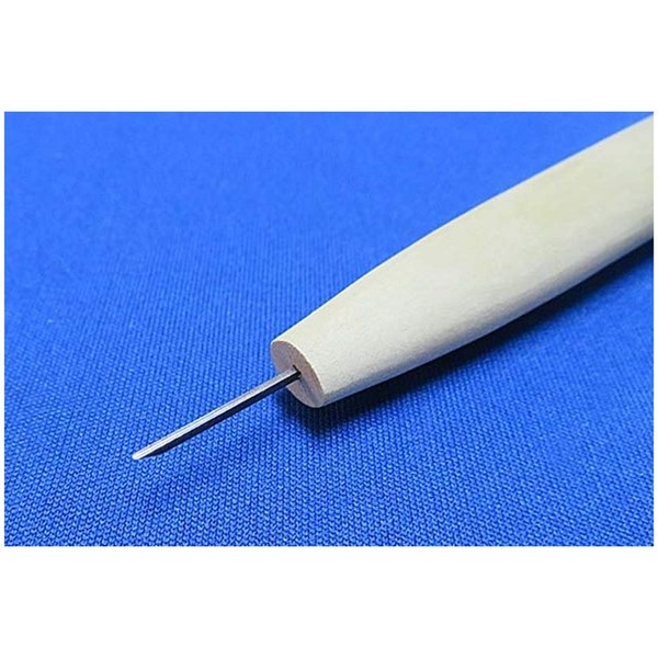 Shimomura Alec Craftsman Firm, Ultra Fine Precision Chisel, Micro Round Knife, 0.02 inch (0.5 mm)