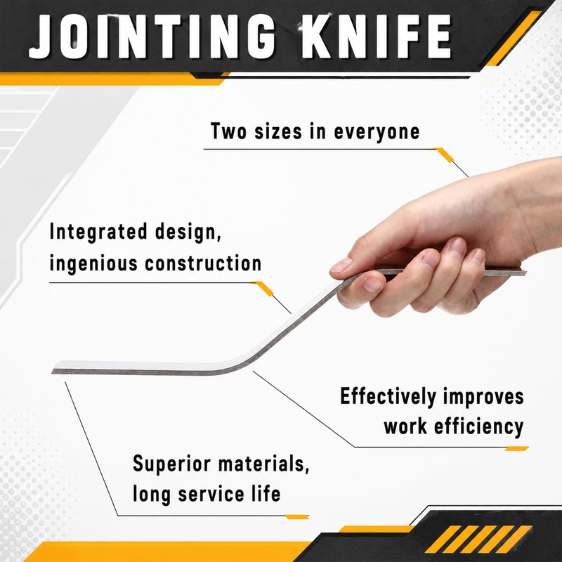 Lothee 4 Pcs Double Ended Brick Jointer Concrete Jointer Tuck
