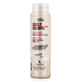 Lendan Curly Cuban Spirit 5-PIECE KIT by TERRA with Low Poo Shampoo 10.6 oz +