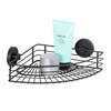 WENKO Vacuum-Loc Bari Corner Shelf, Wall Shelf in Loft Style,