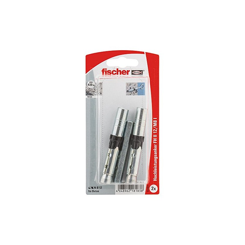 fischer 522831 Internal Thread Anchor SB Card, Contents: 2 x