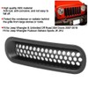 7pcs ABS Exterior Front Grilles Mesh Grill Fit For Jeep