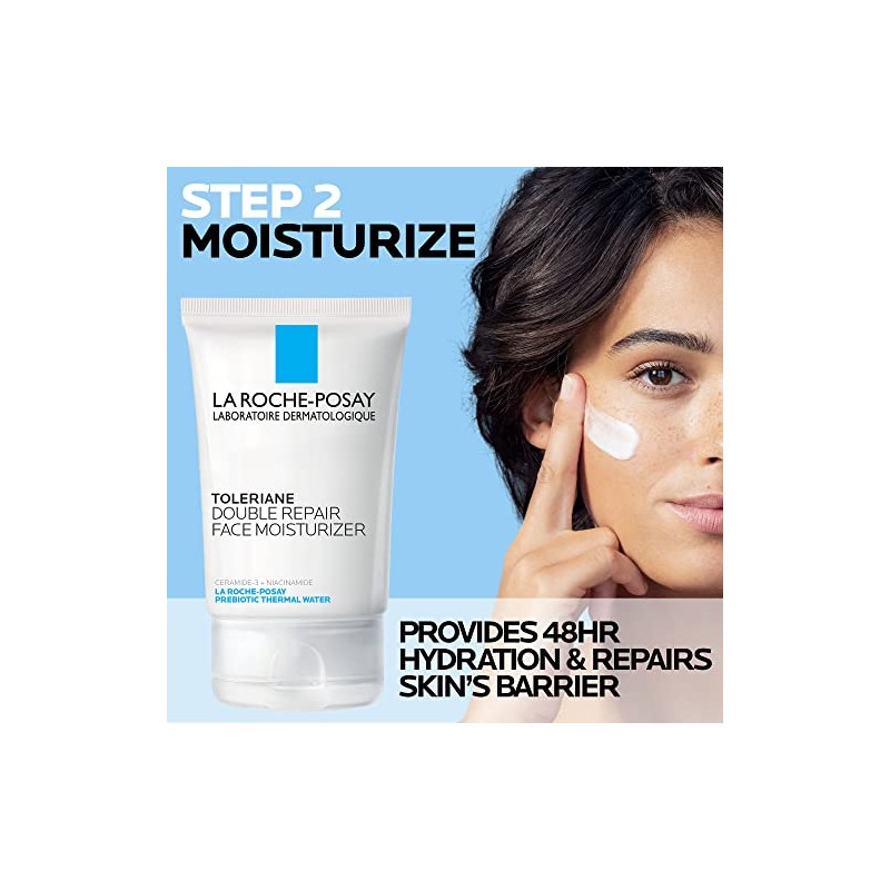 La Roche-Posay Double Repair Moisturizer Full Size with Travel Size