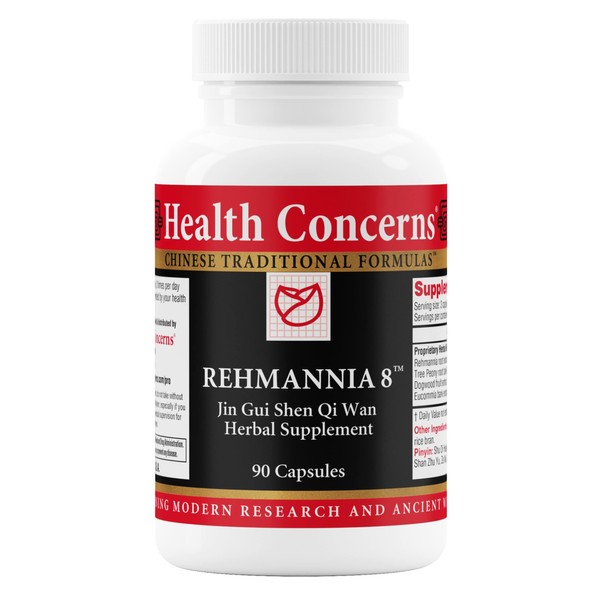 Health Concerns Health Concerns Rehmannia 8 - Back Discomfort &